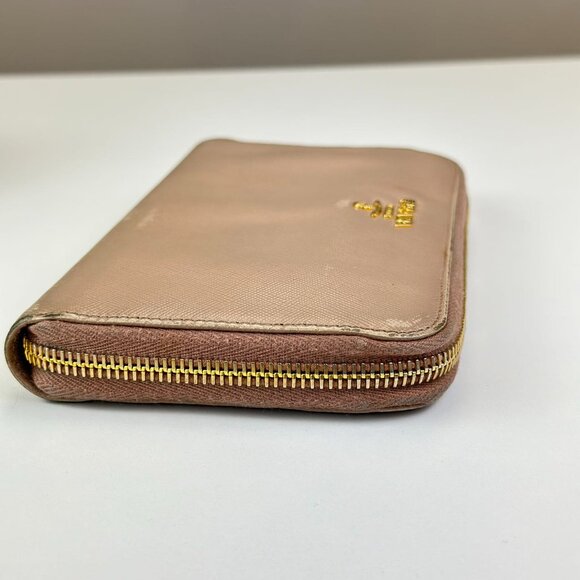 Prada Cream Saffiano Leather Wallet - Picture 3 of 8